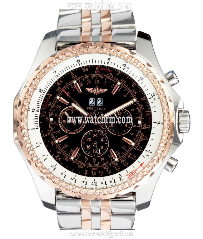 Breitling Bentley Motors GT A4436412-Q569SS Midsize Rose Gold Case Round Watch