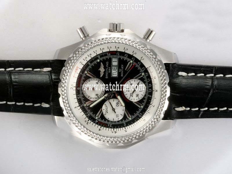 Breitling Bentley Motors GT Black Dial Black Dial Round Automatic Watch