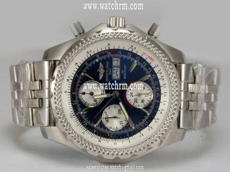 Breitling Bentley Motors GT Racing Blue Dial Automatic Blue Dial Round Watch