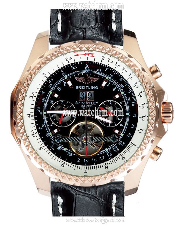 Breitling Bentley Motors Mulliner Tourbillon A4436212/B728-1CD Automatic Black Dial Round Watch