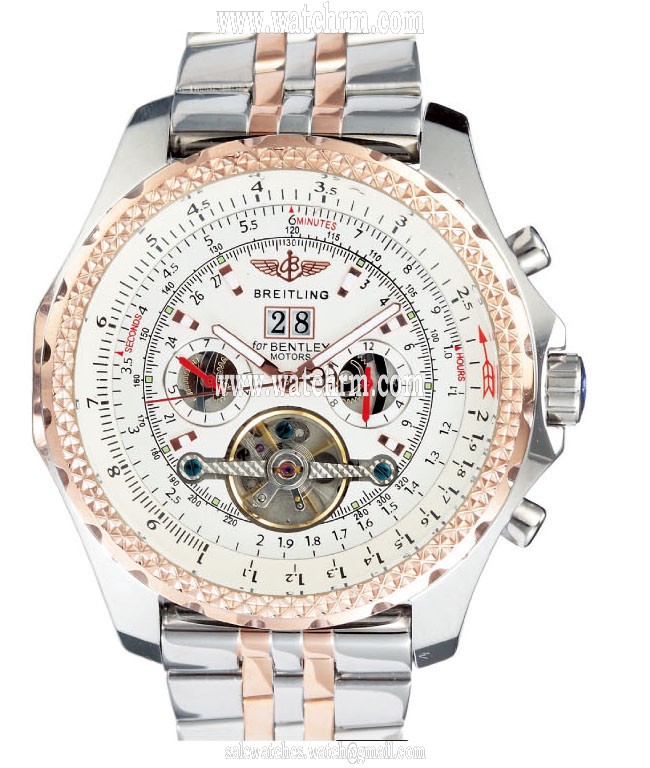 Breitling Bentley Motors Mulliner Tourbillon A4436212/G573-970A Round Tourbillon Mens Watch