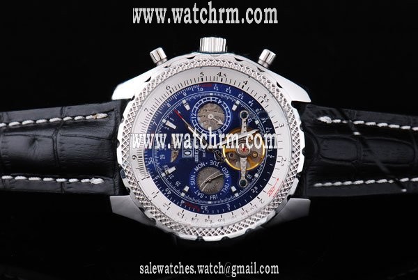 Breitling Bentley Motors Mulliner Tourbillon Beige Dial 49mm Stainless Steel Case Watch
