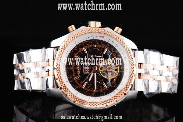 Breitling Bentley Motors Mulliner Tourbillon Beige Dial Automatic 49mm Midsize Watch