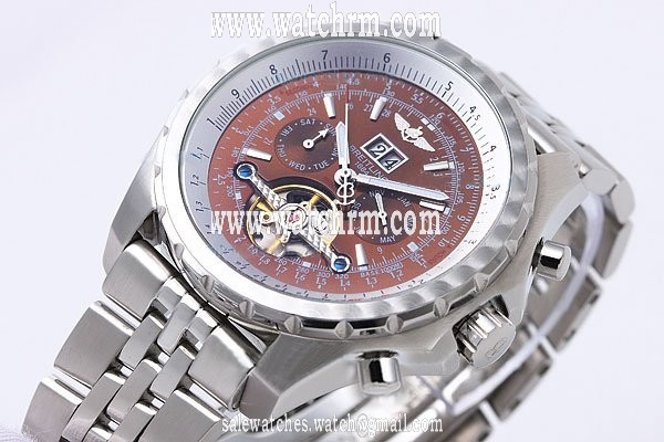 Breitling Bentley Motors Mulliner Tourbillon Beige Dial Automatic coffee Dial Watch