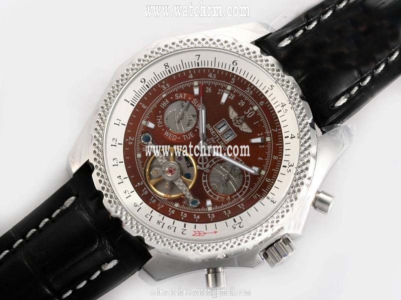 Breitling Bentley Motors Mulliner Tourbillon Beige Dial Mens Automatic Watch