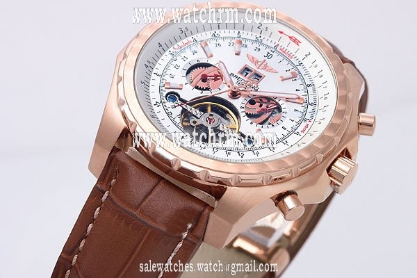 Breitling Bentley Motors Mulliner Tourbillon L18841 Automatic White Dial Round Watch