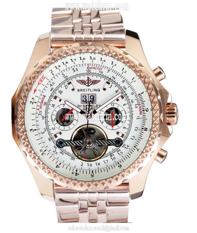 Breitling Bentley Motors Mulliner Tourbillon L18841 Round Automatic Watch