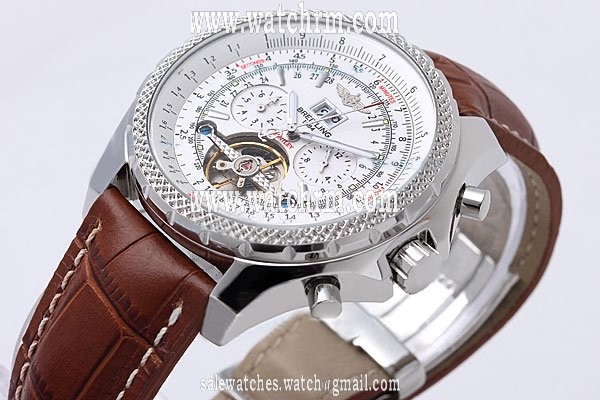 Breitling Bentley Motors Mulliner Tourbillon L18841 Round White Dial Watch