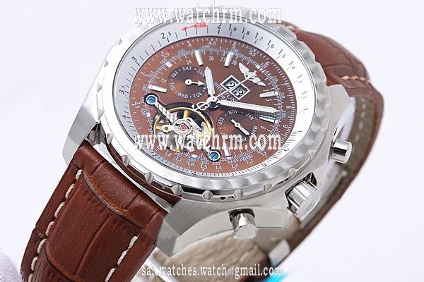 Breitling Bentley Motors Mulliner Tourbillon L18841 Stainless Steel Bezel Mens Automatic Watch