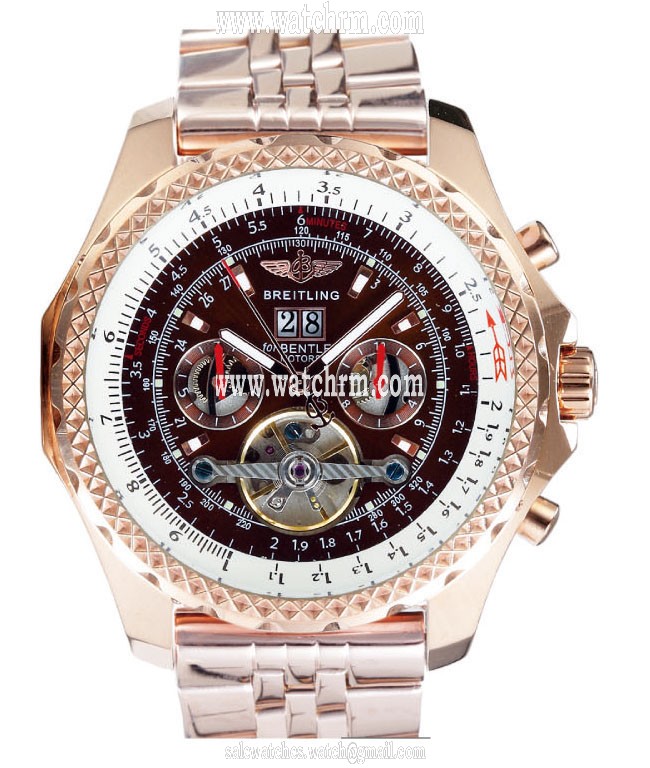 Breitling Bentley Motors Mulliner Tourbillon R4736212/G665 Black Dial Automatic Watch