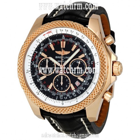 Breitling Bentley Motors Speed 18kt Rose Gold Men's Watch R2536712-B953BKCT