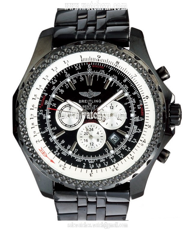 Breitling Bentley Motors T A25362 48mm Black Dial Automatic Watch