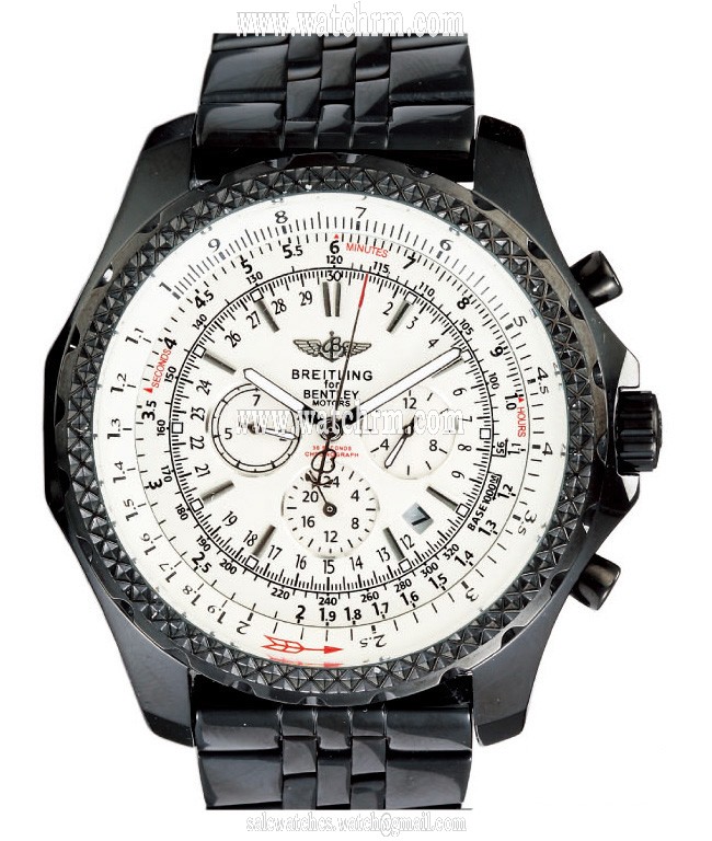 Breitling Bentley Motors T A25362 Automatic White Dial Round Watch