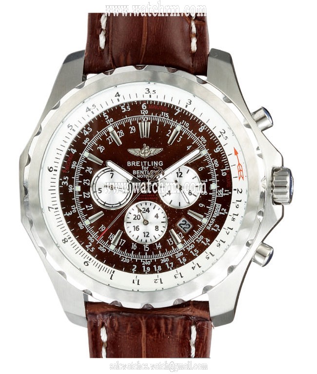 Breitling Bentley Motors T A2536212/Q502BRLT 48.7mm Brown Dial Automatic Watch