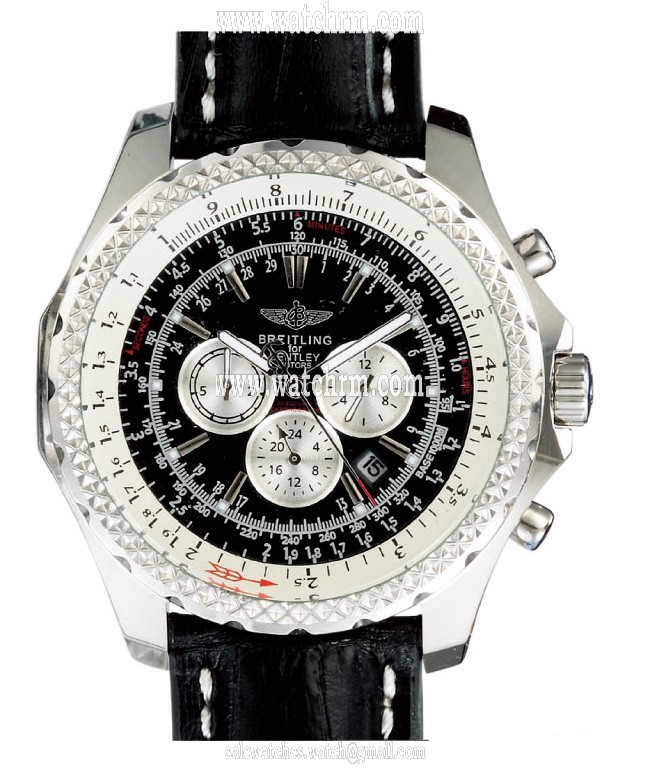 Breitling Bentley Motors T A2536313/B954 Stainless Steel Bezel Mens Automatic Watch
