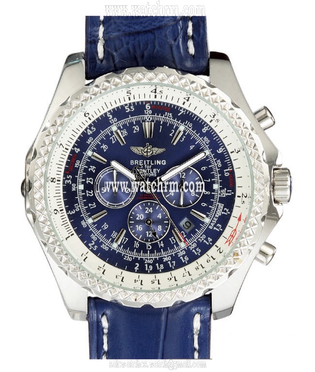 Breitling Bentley Motors T A2536313/Q522 Round Stainless Steel Case Watch