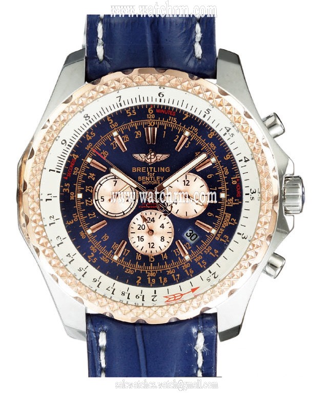 Breitling Bentley Motors T A4436212/C652-3LD Automatic 47.8mm Blue Dial Watch