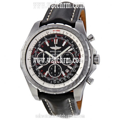 Breitling Bentley Motors T Black Dial Chronograph Men's Watch A2536313-B954BKLD