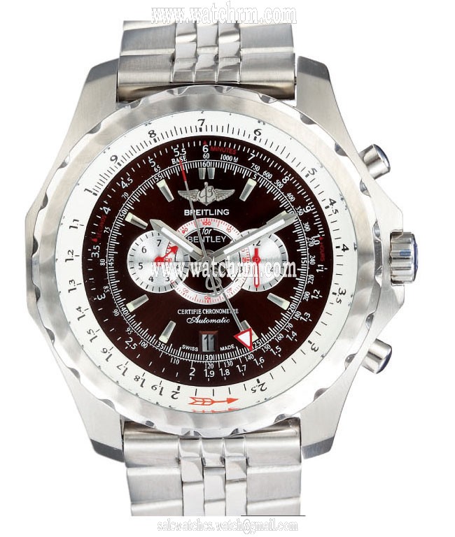 Breitling Bentley Supersports A2636412/BA22 Round Mens Stainless Steel Case Watch