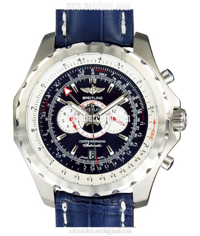 Breitling Bentley Supersports A2636416/BB64-1RD 48.7mm Stainless Steel Case Mens Watch