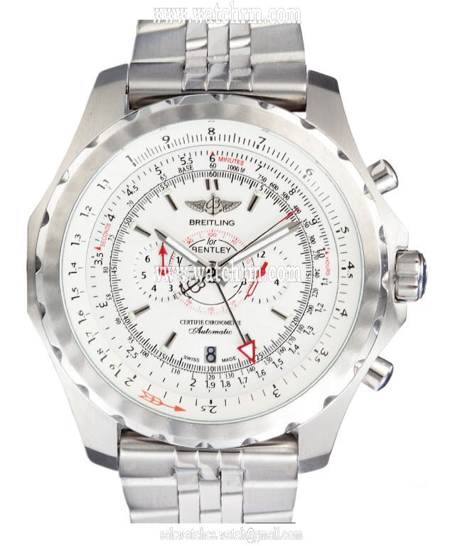 Breitling Bentley Supersports A2636416/BB66-1RD Mens 48.7mm Automatic Watch