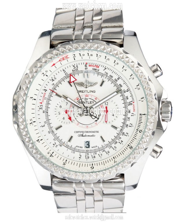 Breitling Bentley Supersports A2636416/BB66-1RD Round Mens Stainless Steel Case Watch