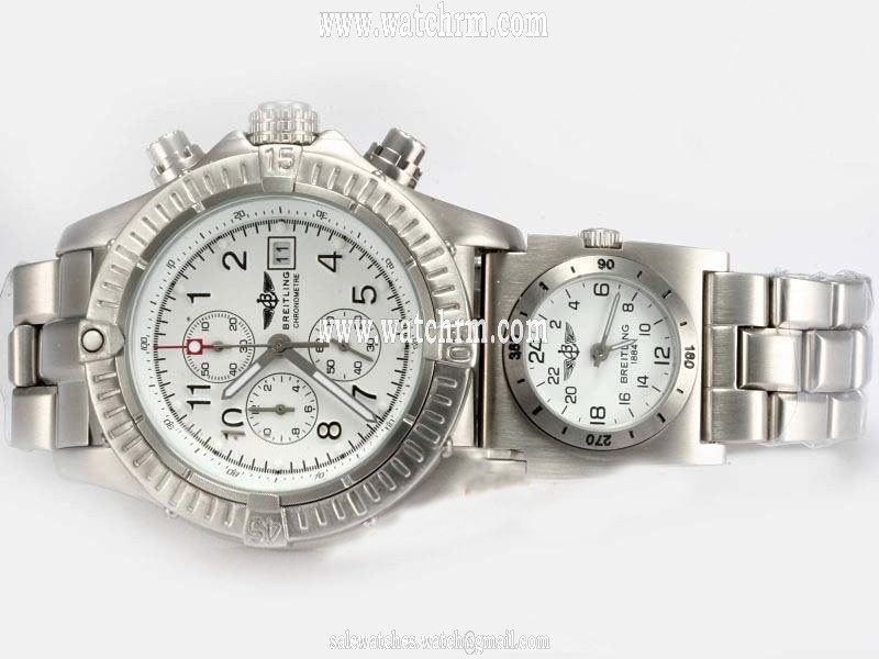 Breitling Chrono Avenger C1-180906530708 Mens Quartz Chronograph Round Watch