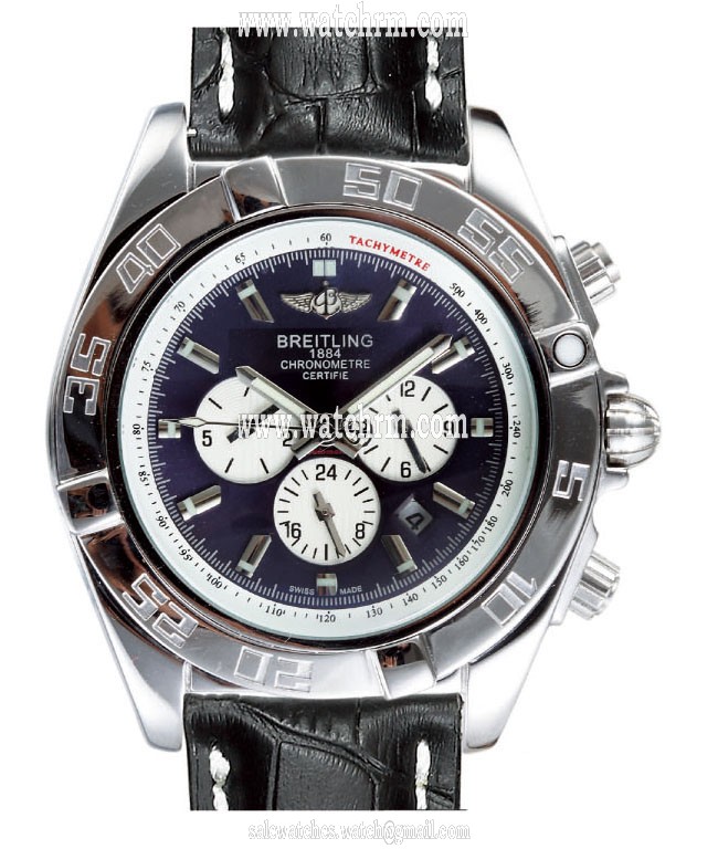 Breitling Chronomat B01 AB011012/B967 Blue Dial Automatic 43.5mm Watch