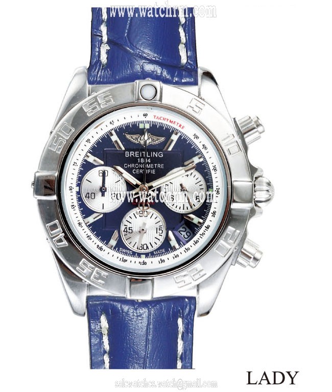 Breitling Chronomat B01 AB011012/C788 Blue Dial 43.5mm Watch