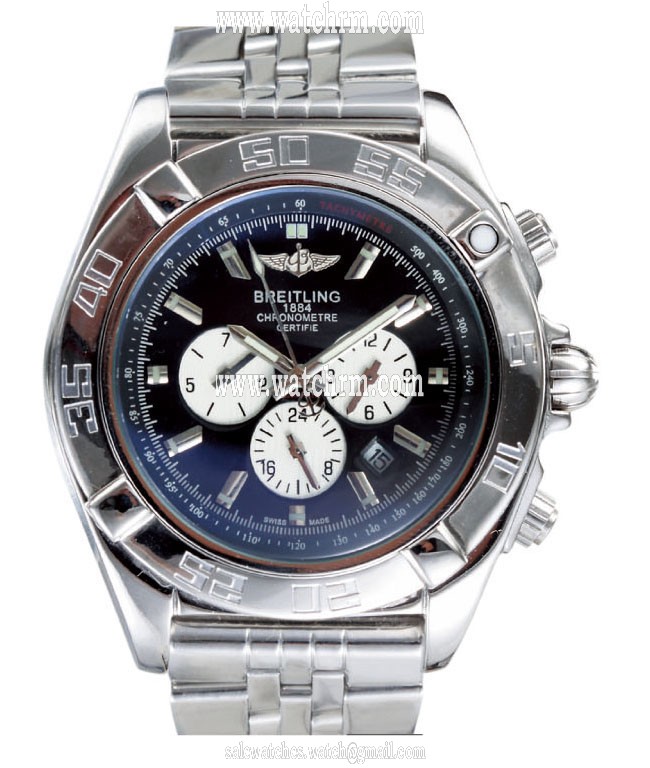 Breitling Chronomat B01 C.Steel 01 Mens Round Stainless Steel Case Watch