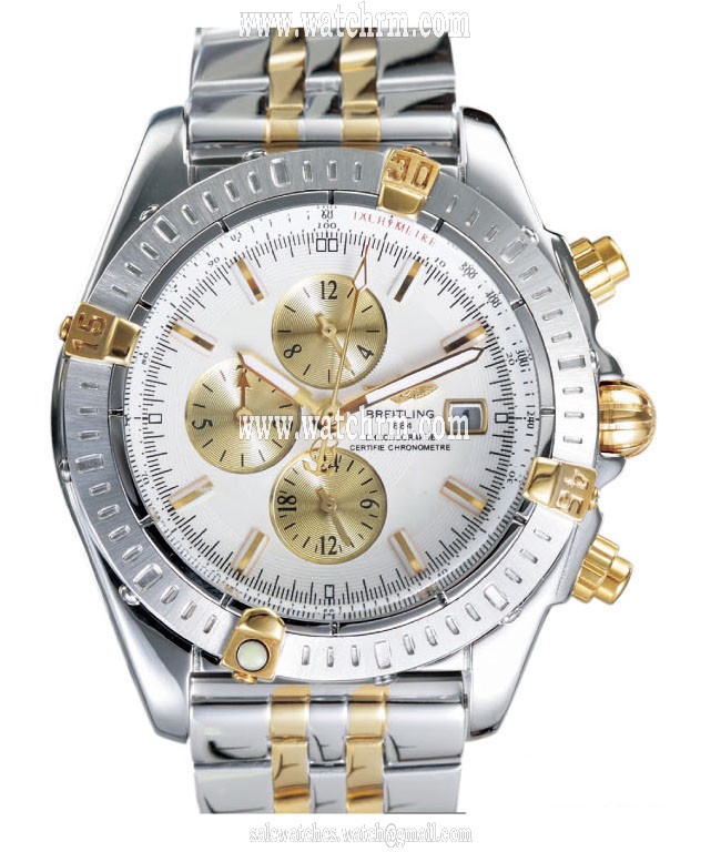 Breitling Chronomat Evolution B1335611/g570-TT Stainless Steel Bezel Automatic Mens Watch