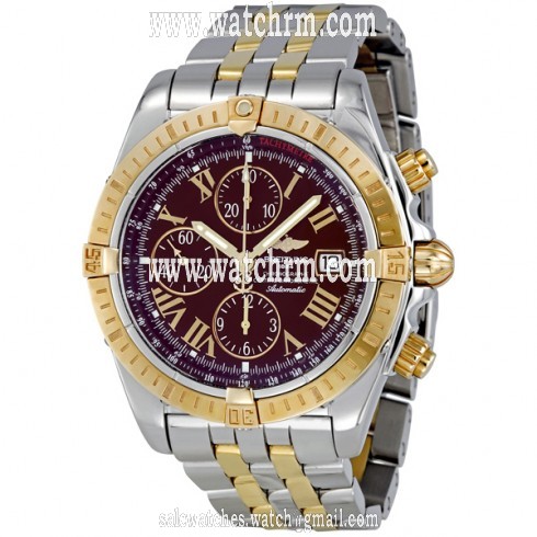 Breitling Chronomat Evolution Steel and Gold Men's Watch C1335611-K515TT