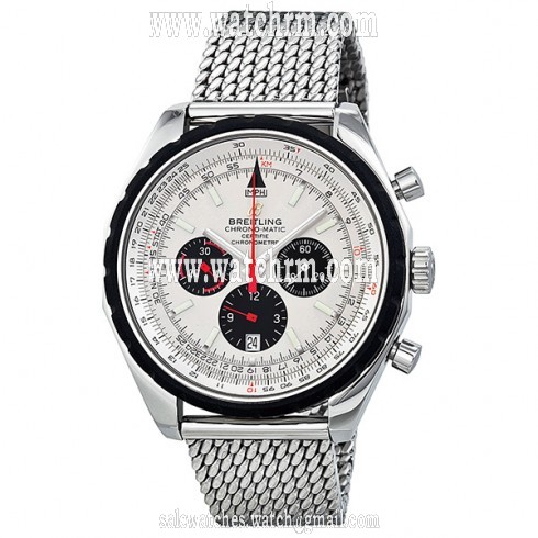 Breitling Chrono-Matic 49 Chronograph Men's Watch A1436002-G658SS