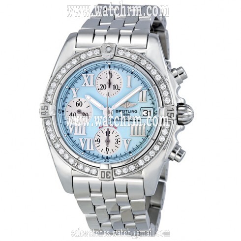 Breitling Cockpit Chronograph Automatic Diamond Men's Watch A1335853-L510SS