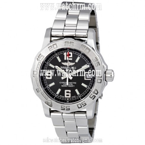 Breitling Colt 33 Black Stainless Steel Ladies Watch A7738711-BB51SS