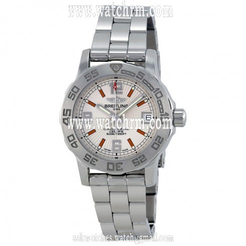 Breitling Colt 33 Silver Dial Ladies Watch A7738711-G764SS