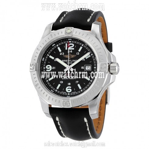 Breitling Colt Black Dial Automatic Men's Quartz Watch A7438811/BD45BKLT