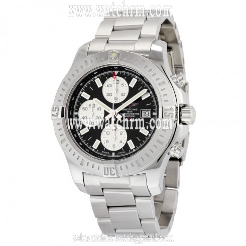 Breitling Colt Chronograph Automatic Black Dial Stainless Steel Men's Watch A1338811-BD83SS