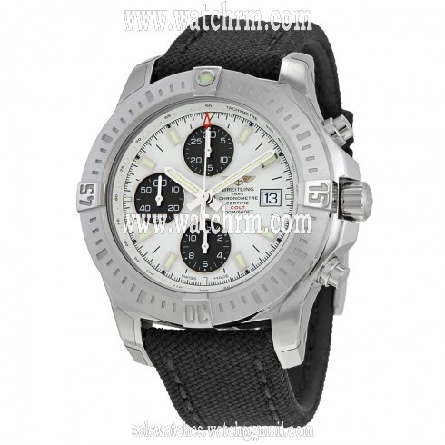 Breitling Colt Chronograph Stratus Automatic Silver Dial Men's Watch A1338811-G804BKFT