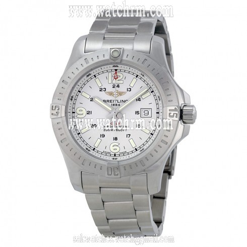 Breitling Colt Silver Dial Stainless Steel Men's Watch A7438811-G792SS