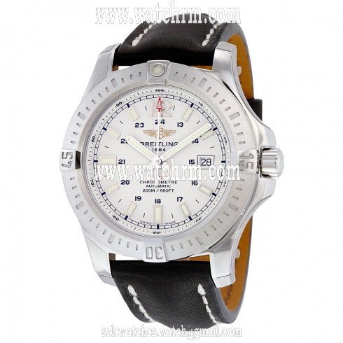 Breitling Colt Stratus Automatic Silver Dial Stainless Steel Men's Watch A1738811-G791BKLT