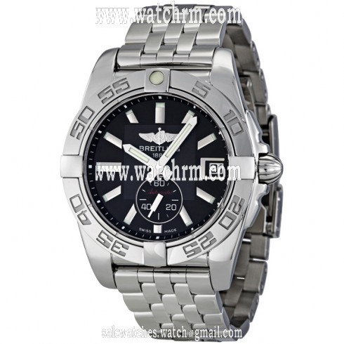 Breitling Galactic 36 Black Dial Stainless Steel Automatic Unisex Watch A3733012-BA33SS