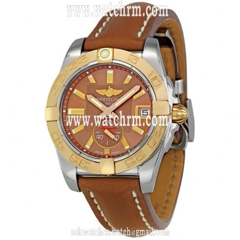 Breitling Galactic 36 Bronze Dial Men's Watch C3733012-Q584BRLD