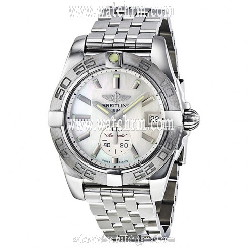 Breitling Galactic 36 Mother of Pearl Dial Stainless Steel Unisex Watch A3733011-A716SS