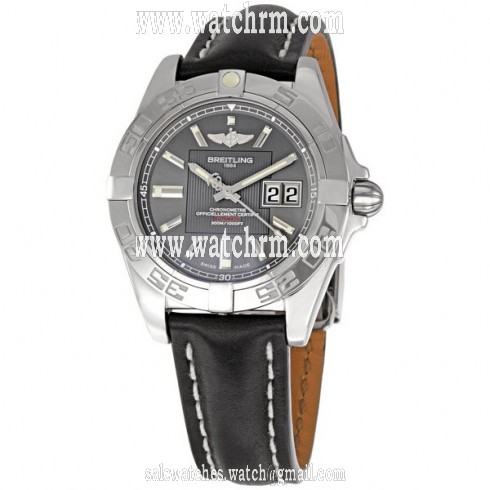 Breitling Galactic 41 Grey Dial Men's Watch A49350L2-F549BKLD