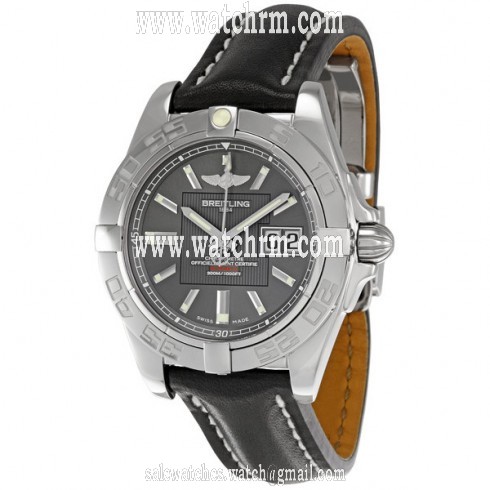 Breitling Galactic 41 Grey Dial Men's Watch A49350L2-F549BKLT