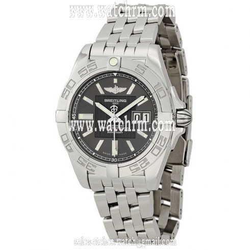 Breitling Galactic 41 Grey Dial Men's Watch A49350L2-F549SS