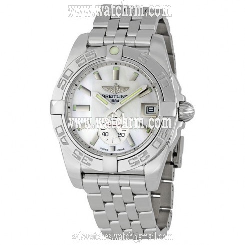 Breitling Galactic Stainless Steel Men's Watch A3733012-A716SS
