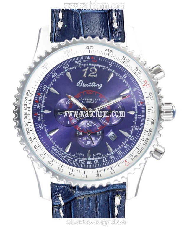 Breitling Montbrillant A4137012/B875-SS Automatic Stainless Steel Bezel Watch