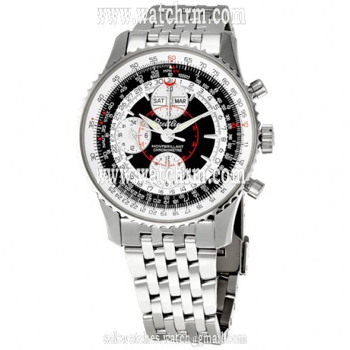 Breitling MontBrillant Datora Chronograph Men's Watch A2133012-B993SS